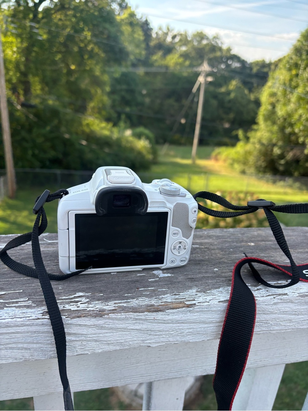 Canon EOS R50 White Camera Body Only